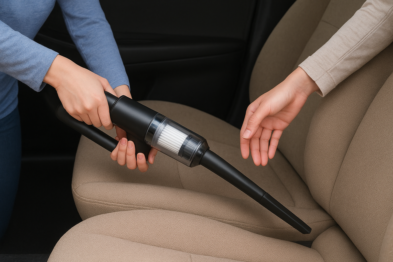 2 in 1 Vacuum Cleaner Dust Collection [ CLEANY]